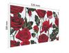 GLAS-SCHNEIDEBRETT 52x30 ROSEN