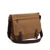 Men's Canvas Messenger Bag - Travel Crossbody, Shoulder Laptop Bag, Briefcase
