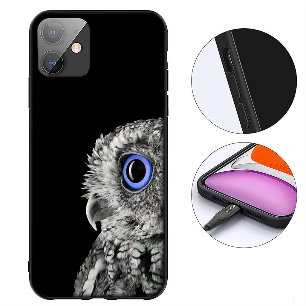 Cartoon Owl Bird Wallpaper Phone Cover for Samsung Galaxy A06 A05 A14 A50 A51 A52 A12 A13 A23 A70 A07 A25 A26 A72 A56 Case