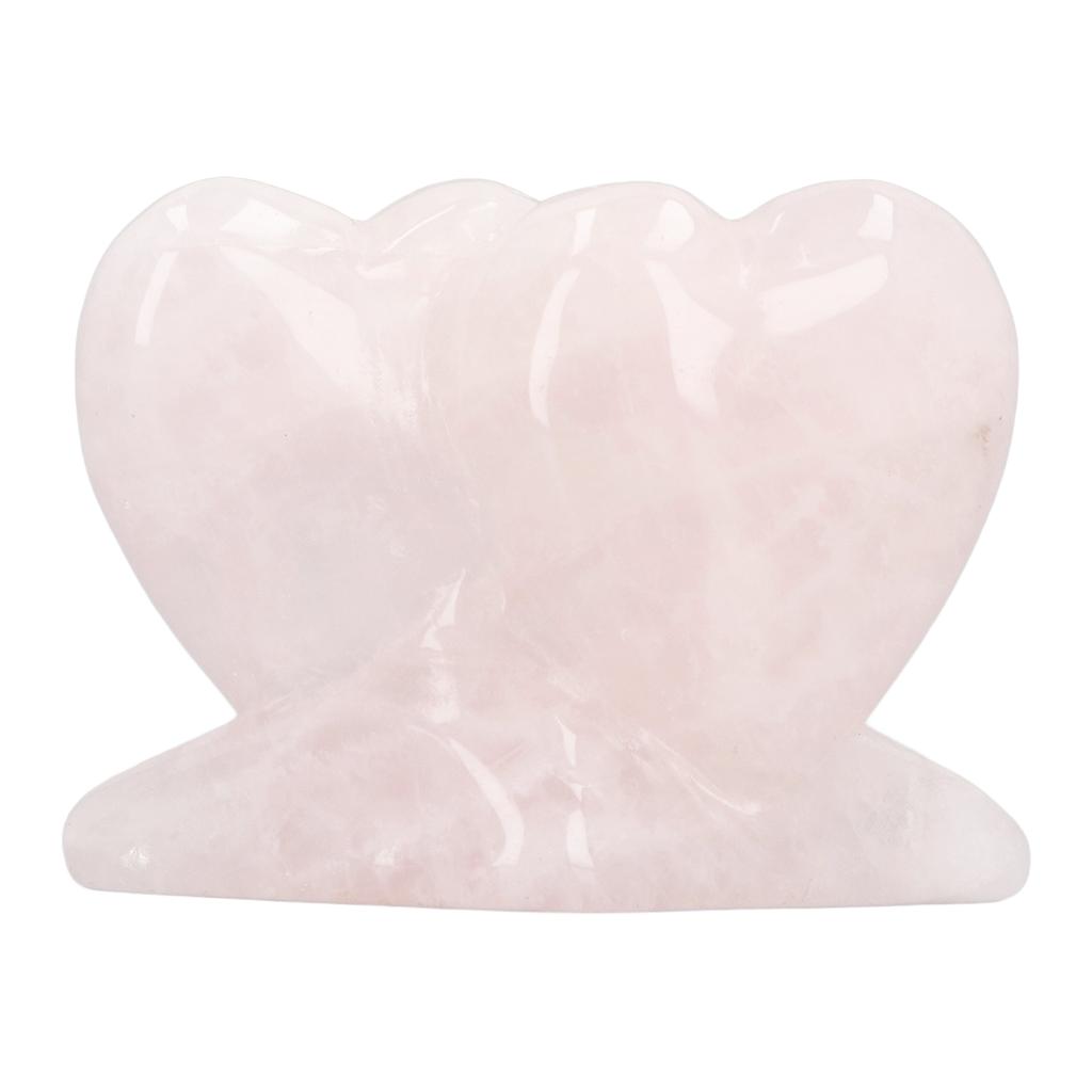 Pink Quartz Stone Crystal Energy Stone Handicraft Ornament for Desk Decoration Meditation Spiritual