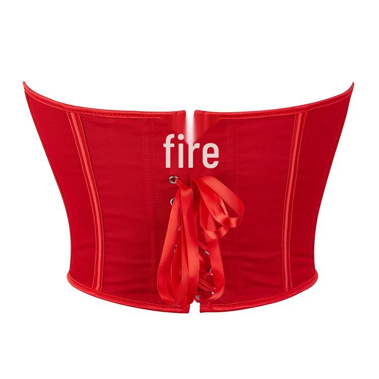 Schwarzes mattes trägerloses sexy Court-Top für Damen