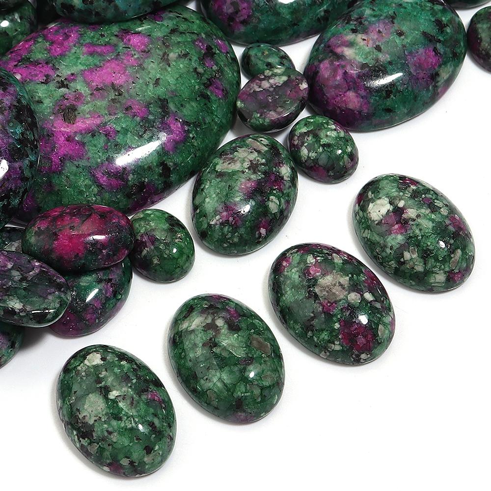 2-10pcs Multisize Natural Stone Cabochons Oval Gemstone Cabochon Cameo For Jewelry Making DIY Charms Necklace Rings Accessories