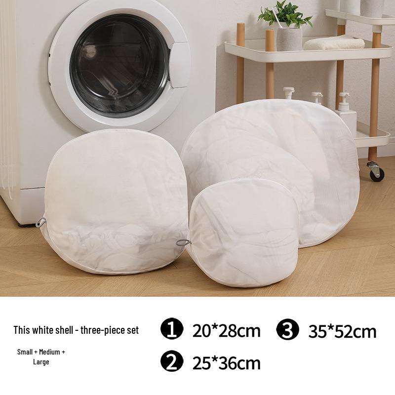 Eco-Friendly Laundry Bag: Thickened Fine Mesh, No Fluorescent Agents, Protective Wash & Care Bag for Underwear and Bras from Japan & Korea.