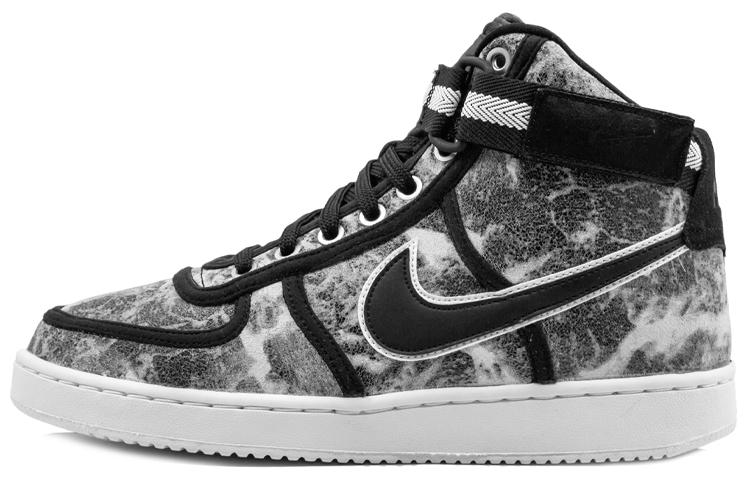 

Nike Vandal High LX Mid top Skateboard Shoes GS Black White AQ1269-001 42.5