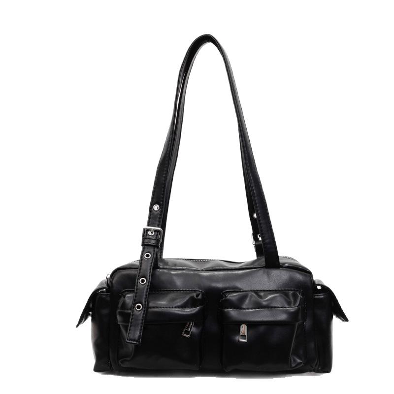 Multi-pocket Large-capacity Tote Bag Women's New Fashion Shoulder Armpit Bag
