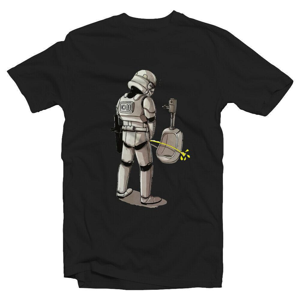 Stormtrooper Tshirt Peeing Unisex Kids Star Space Sci Fi Funny Humour