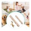 DFsucces Dog Chew Toy, Coffee Wood, Additive-Free Dog Toy, Wooden Bone, Wooden Stick, Super Hard Natural Wood, Dog Toy, Destruction Prevention,