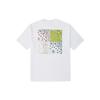 Converse T Shirts Unisex White Crew Neck Moderate 10023154-A01