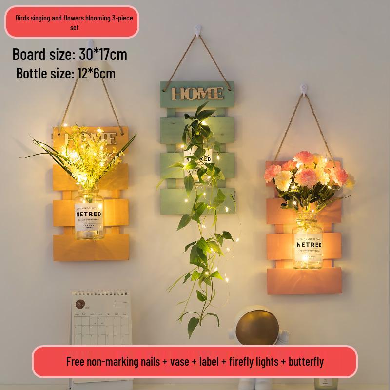 Influencer Bedroom & Dorm Wall Décor: TV Background & Room Layout Ornaments