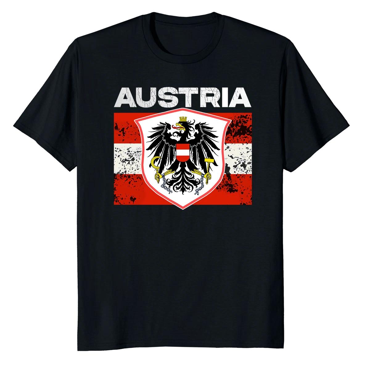 NEW LIMITED Austria Flag Coat Of Arms Symbol T-Shirt XXXL