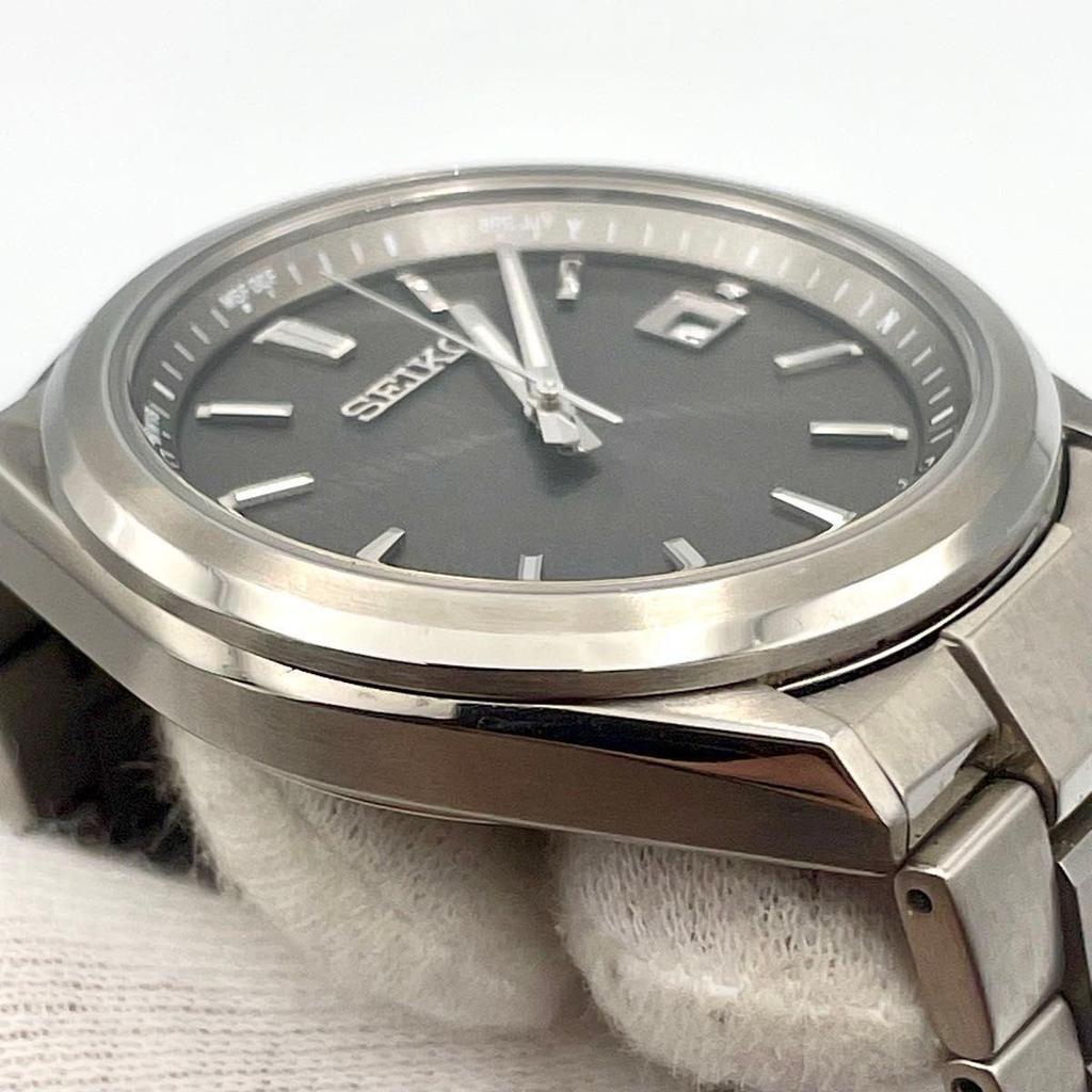 Used [Operation] SEIKO Seiko Selection Radio Solar Watch Date SBTM347 Silver