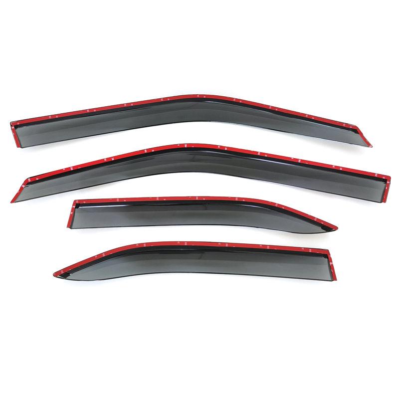 Yaris Cross Rain & Sun Visors (2020-2025) - XP210 Rainproof Eyebrows & Window Deflectors