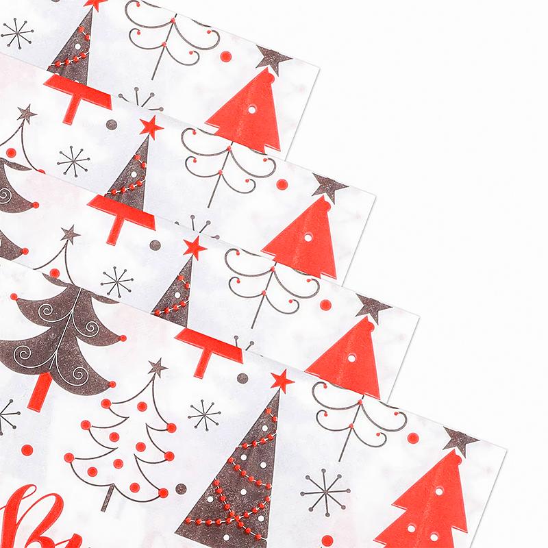 20PCS/Set Christmas Theme Christmas Party Supplies Disposable Tissues Restaurant Decorations Napkins Safe Christmas