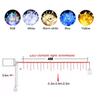 5M 100LEDs USB Fairy String Lights 8 Modes Outdoor Waterproof Christmas Garland For Home Garden Party Wedding Decoration
