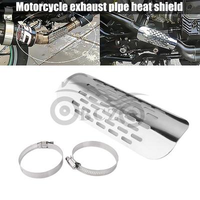 Harley Retro Motorcycle Exhaust Heat Shield Anti-Scald Plate Accessories