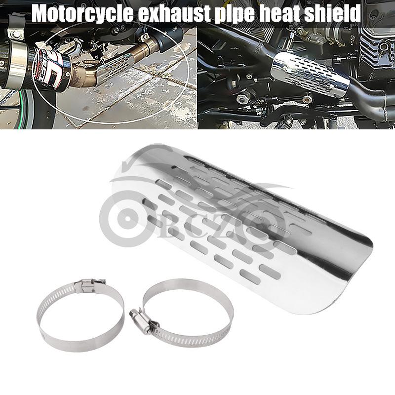 Harley Retro Motorcycle Exhaust Heat Shield Anti-Scald Plate Accessories