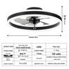 Zhongshan Ceiling Fan Light for Bedroom and Living Room
