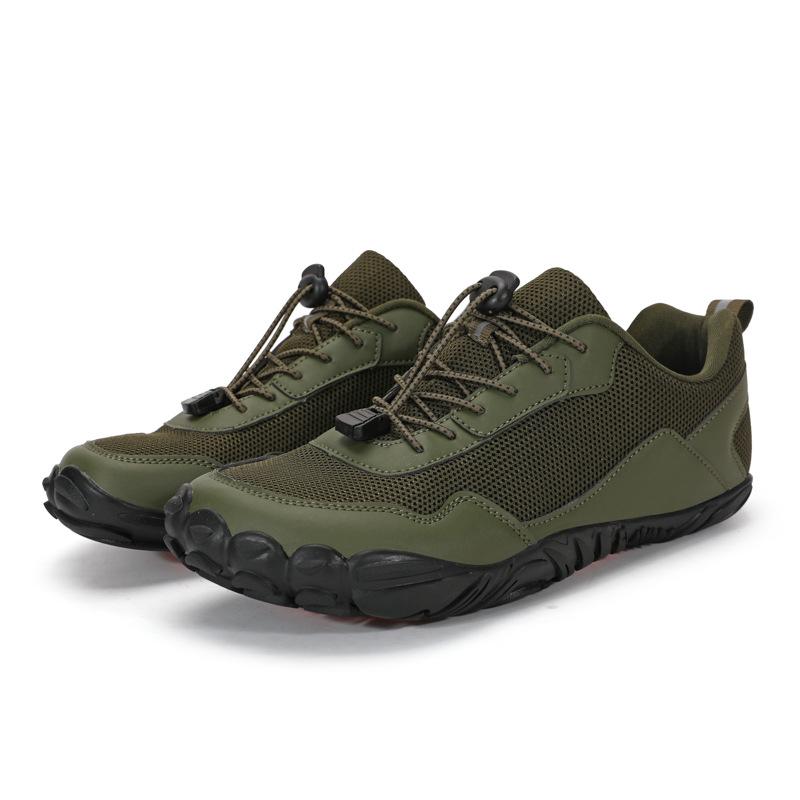 Men's Non-slip and Wear-resistant Five Shoes Thickened Creek Walking Shoes Lightweight Cycling Shoes Casual Mountaineering Hiking Rock Climbing Shoes
