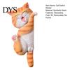 Cartoon Katze Schalter Schild 3D Licht Aufkleber, Dekorative Harz Wandplatten Abdeckung, Niedliche Tier Kinder Sichere Abdeck Aufkleber, Abziehen und Aufkleben Dekorationen