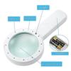 Lighted Magnifying Glass 10x Handheld Magnifying Glass With Light - RIpj