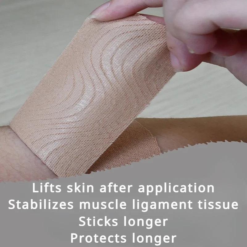 Kinesiology Tape Sportbandage Dehnbar Athletische Muskelunterstützung Profisportler Bruststraffung Verletzschutz Tragbar