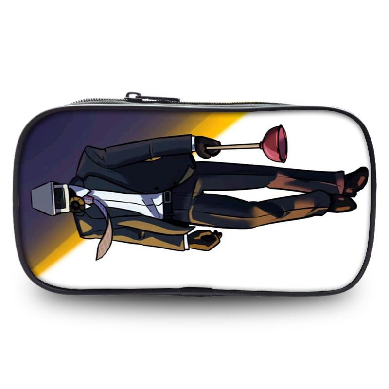 Tv Trendy Titan Character Print Pencil Holder Roomy Polyester Case For Ages All