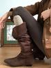 Korean Knitted Side Twist Tights Women Vertical Thermal Light Slimming Simple Versatile Pantyhose Underwear Leggings Stocking