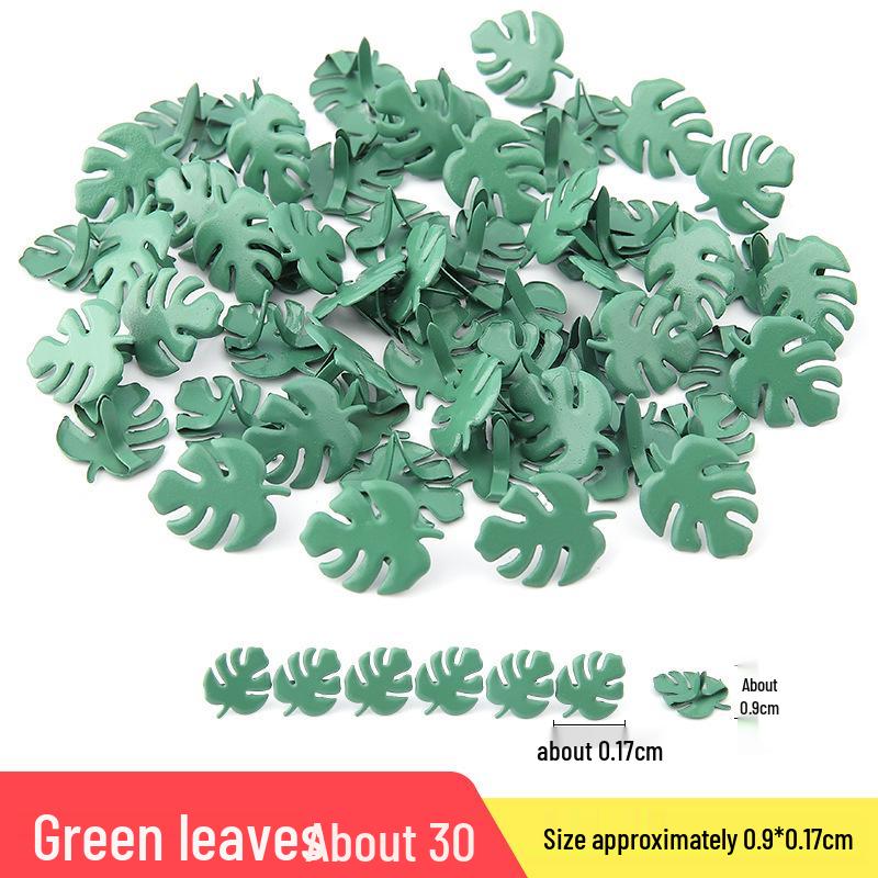 Colorful Children's Handmade Double-Legged Split Brad Nails for DIY Decoration