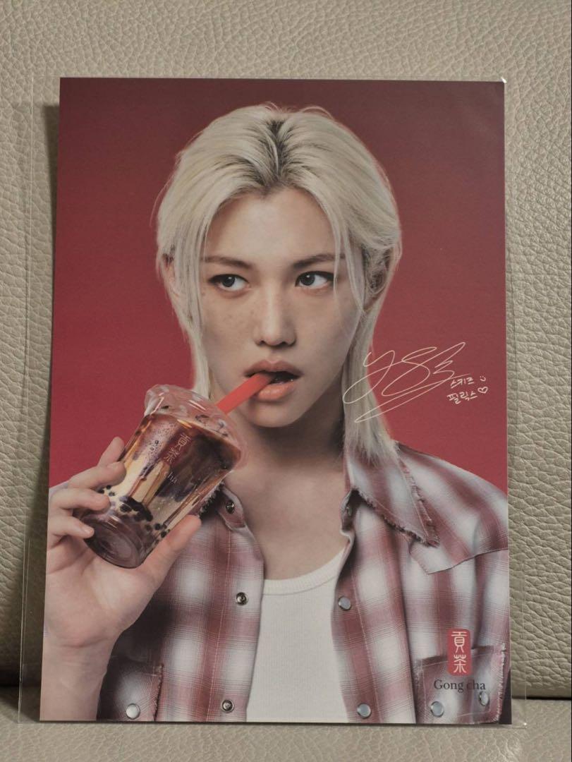 

[USED] Korea Exclusive Gong Cha FELIX Novelty Mini Poster