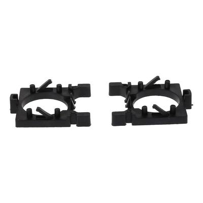 2 Stück Auto-LED-Lampenfassung, Adapter, Sockel für Ford Focus 2 Fiesta MK2, H7-Halogen-Upgrade auf LED-Basis
