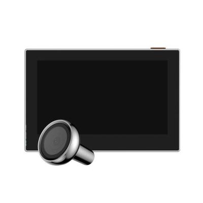 Smart Doorbell - EZVIZ - HP2 Silver - 1080p Resolution - 2200 mAh Battery - 146° Viewing Angle - 4.3-inch Color Screen