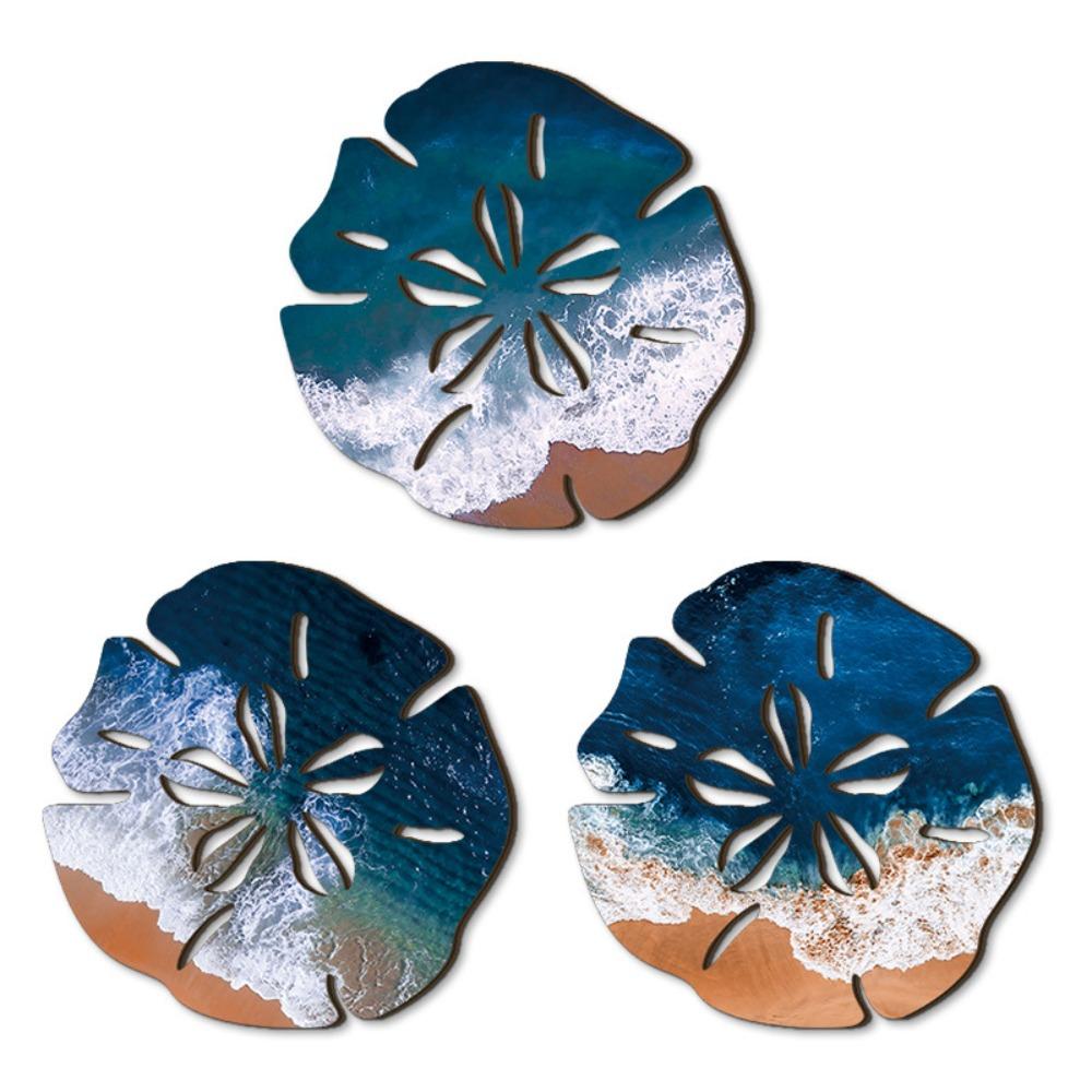 

Гавайский пляж подвесные знаки деревянные летние настенные украшения океан животные настенные украшения тропический кафе-бар 3pcs