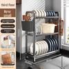 Stainless Steel Kitchen Dish Rack Organizer