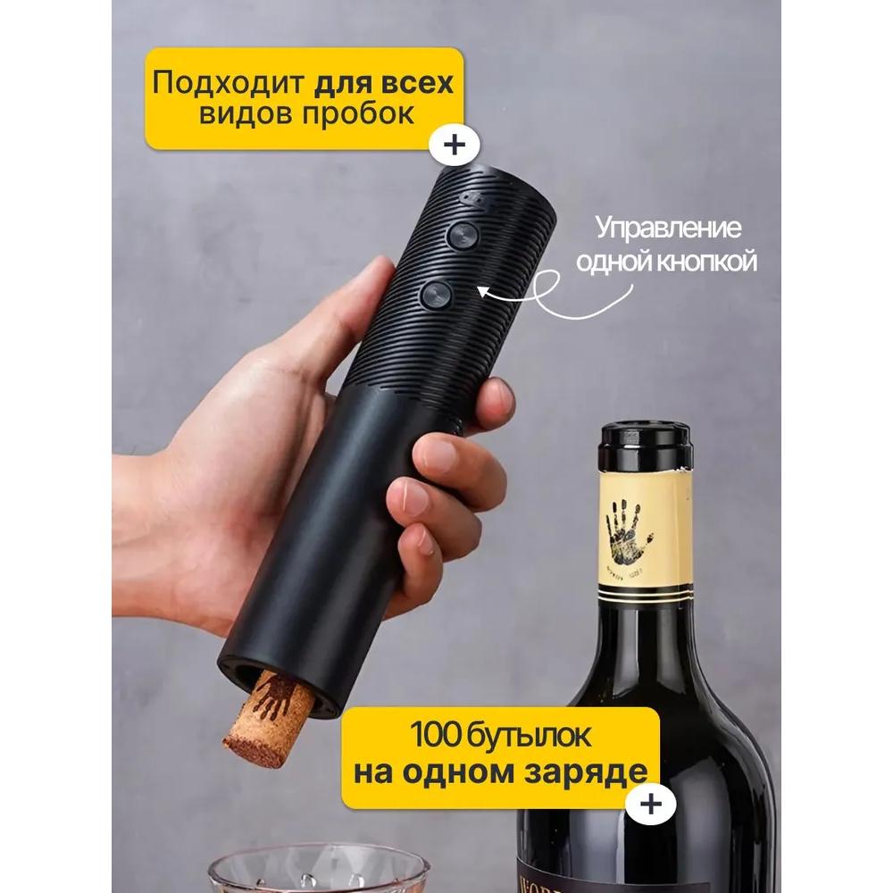 Электрический штопор для вина, перезаряжаемый от USB Option1