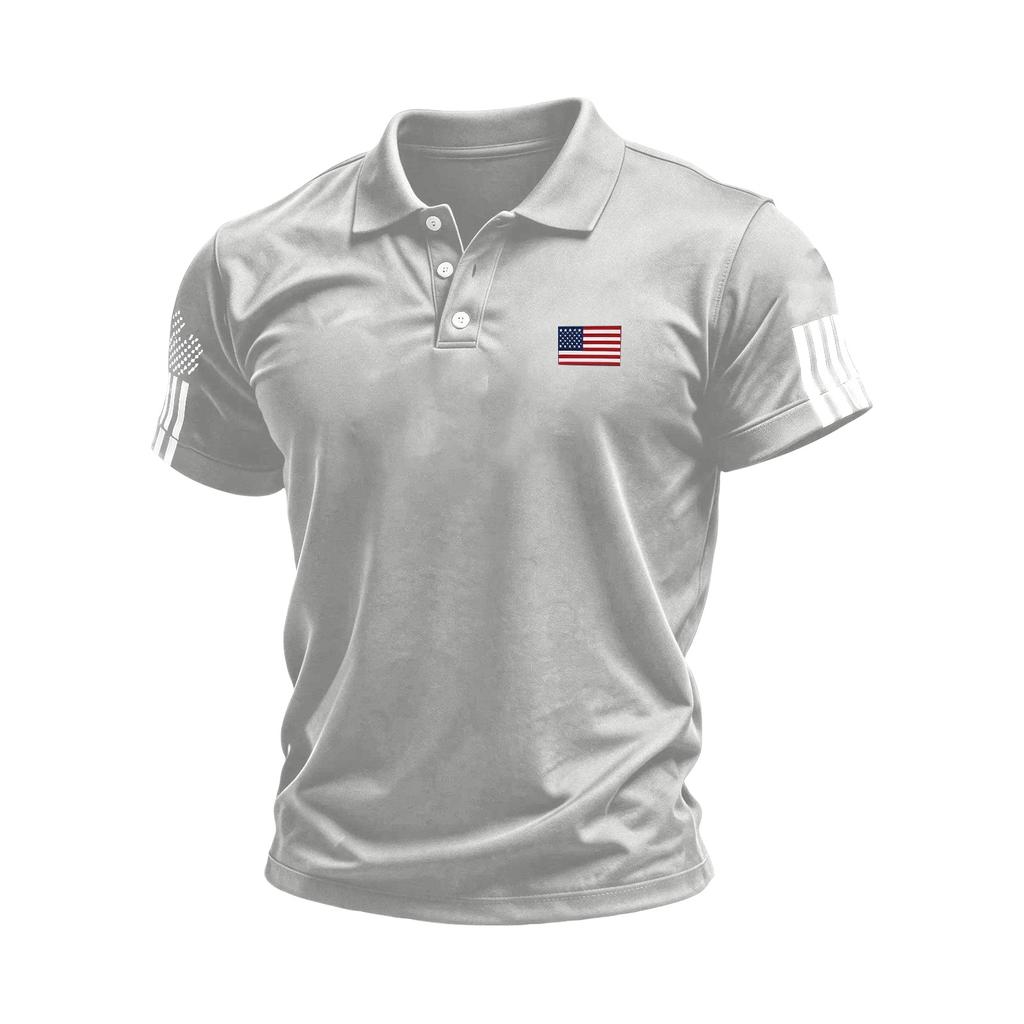 Men's Summer Print Short Sleeve Lapel Shirt Men's Casual Fashion Shirt