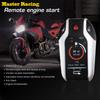 2 Way Motorcycle Alarm Remote Engine Moto Protection with Induction Remote Control Universal for All Kinds of Motorcycles