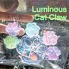 Luminous Cat Paw Hamster Squishy Squeeze Toy Stress Relief Party Antistress Rising Toys For Adult Kids Stretch Toy Decompression