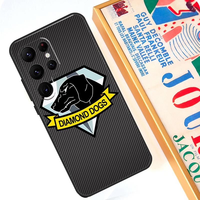 Metal Gear Solid Case For Samsung Galaxy S24 Ultra S23 S22 S20 S21 FE Note 10 20 Ultra S8 S9 S10 Plus Cover