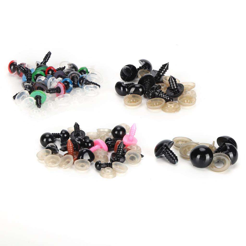 Plastic Eyes Noses with Washers Plush Doll Teddy Bear Stuffed Animals DIY Toy Accessories
