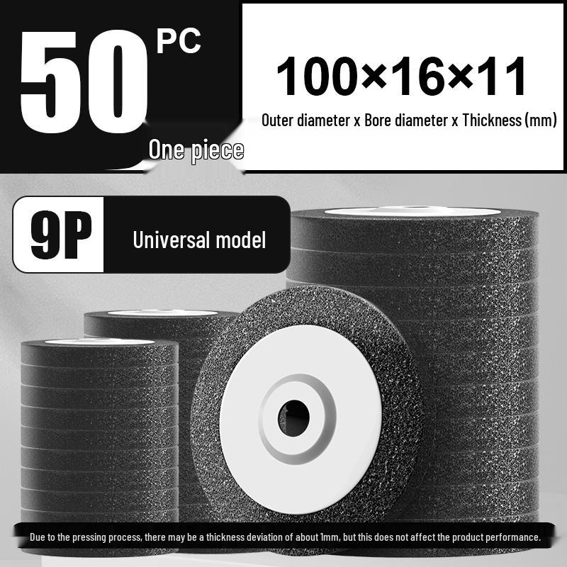 Great White Shark Stainless Steel Polishing Pad - Nylon Fiber Wheel for Angle Grinder Rust Removal