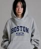 Peach Skin Boston Over Hoodie_Melange