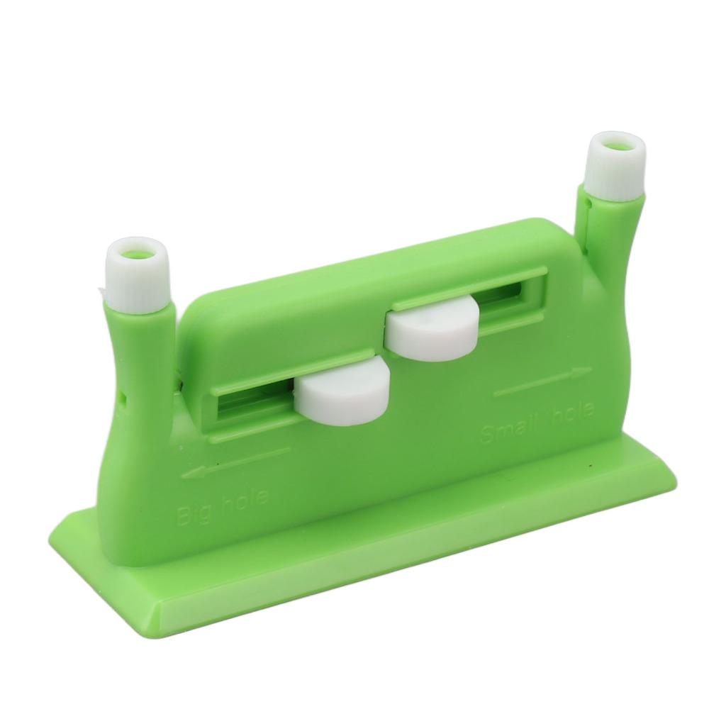 Con Agujas Enhebrador de Agujas Naranja/Verde Ayudante de Aguja Herramienta de Costura que Ahorra Tiempo Trabajo de Costura