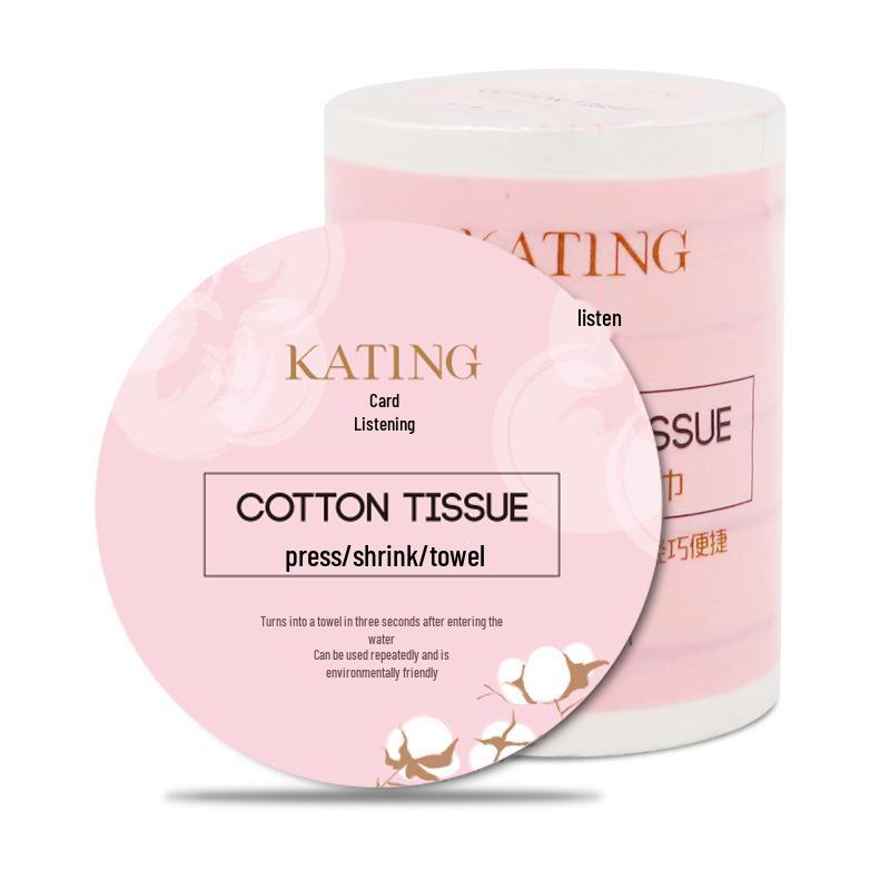 Extra Large Thick Compressed Travel Washcloth Disposable Face Towel