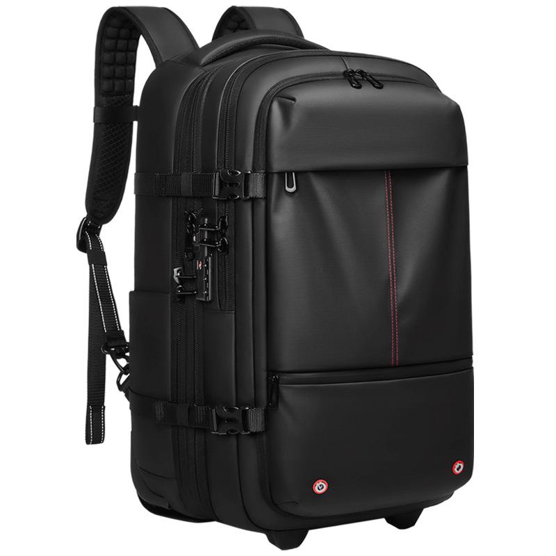 Popular Large Capacity Rolling Duffel Bag: Anti-Theft, Waterproof, Vacuum Compression Travel Suitcase Backpack