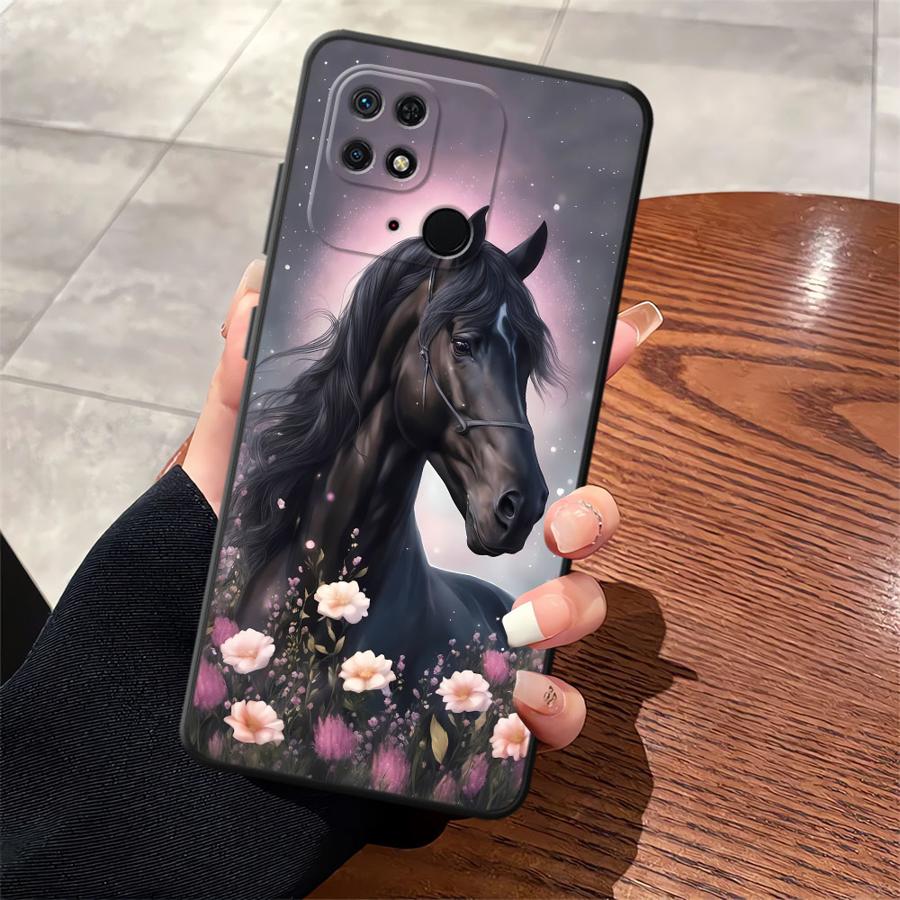 Funda Phone Cover Case for Xiaomi Redmi K40 K80 Pro 10 A3 12C A4 A1 A2 Plus A5 13C 9 14C Cool Animal Tiger Lion