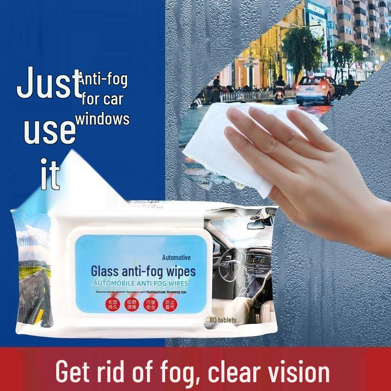 Newcomer Exclusive: Car Interior Anti-Fog Wipes for Windshields