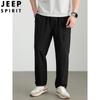 Pantalon Décontracté JEEP SPIRIT pour Homme, Jambe Droite, Taille Élastique
