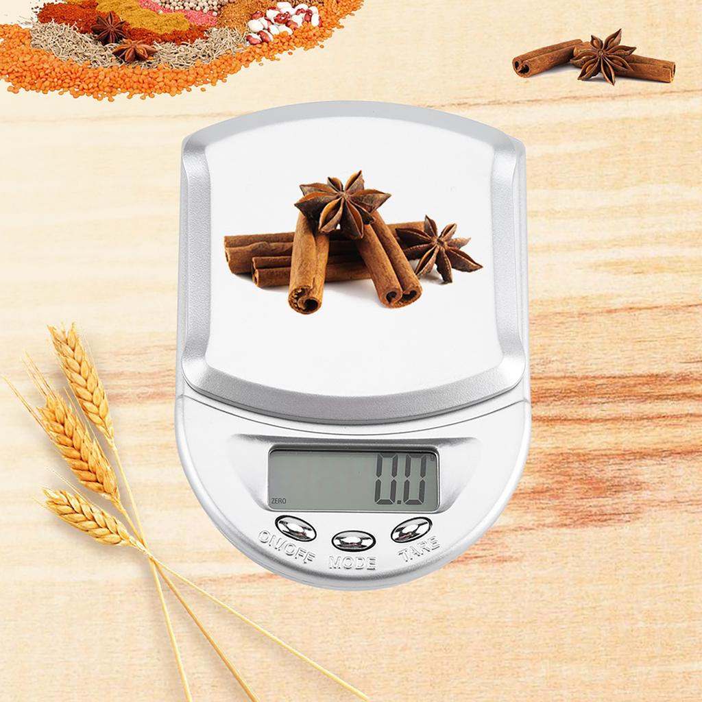500/0.1g Portable High Precision Kitchen Scales Novel Mini Counting Electronic Measuring Tools