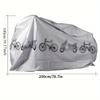Heavy Duty Bicycle Dust Cover for All Seasons, Double Layer Sun Protection, Perfect for Winter Sealing & Outdoor Protection
