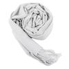 Women Elegant Windproof Shawl Winter Lengthened Thickened Imitation Cashmere Solid Color Scarf